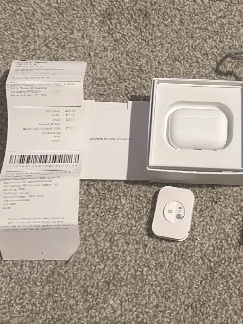 Apple White AirPods Pro Packaging Bundle with Accessories